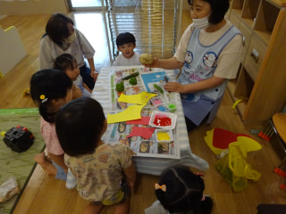🍄９月の製作🍄りす組