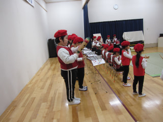 以上児発表会の予行練習がありました🌟