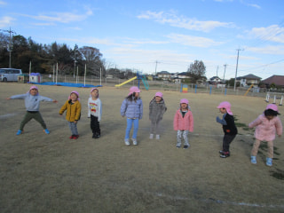 寒くてもへっちゃらだ❕