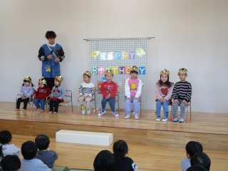 🎉1月の誕生会🎂